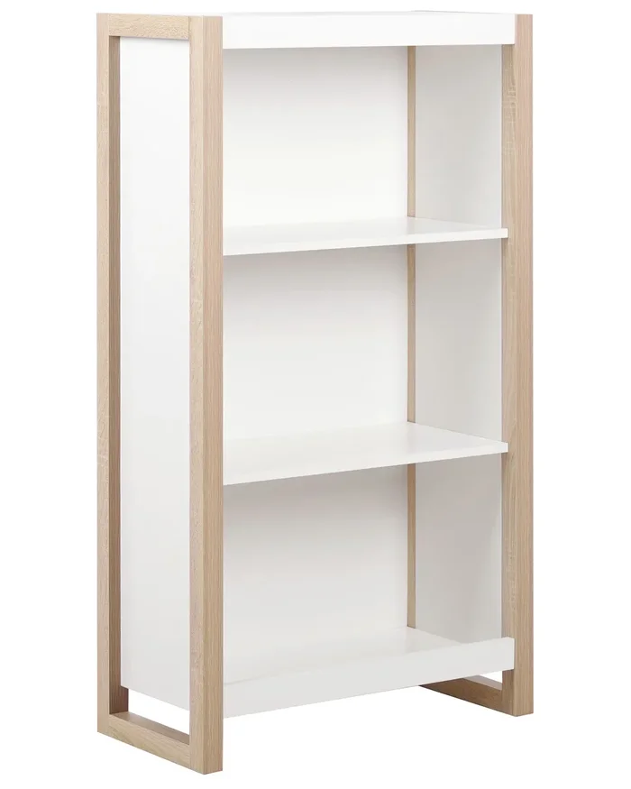3 Tier Bookcase JOHNSON White