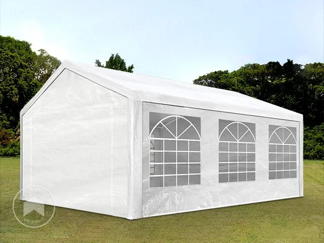 4×6 m Carpa para fiestas, PE 350, blanco