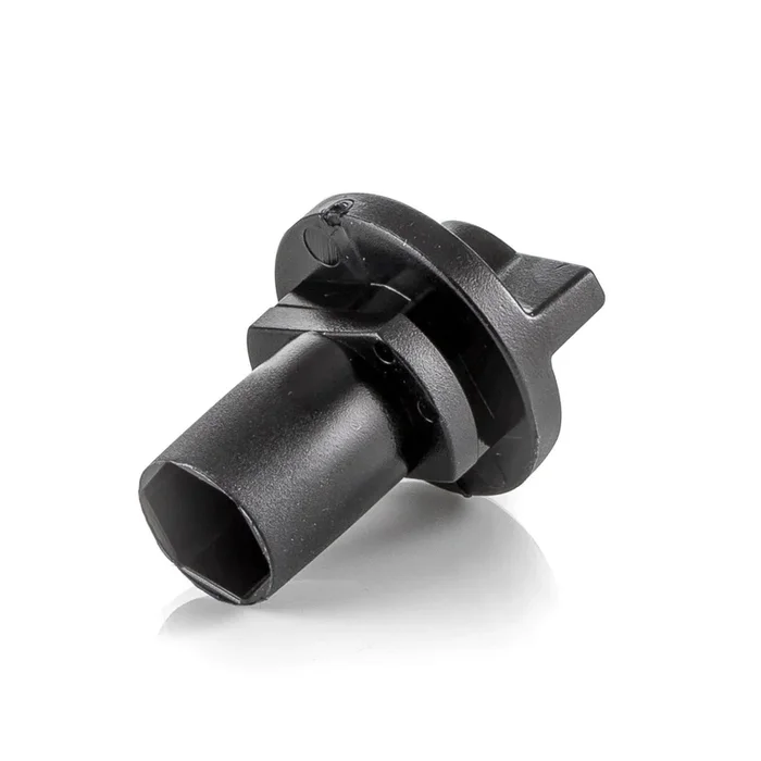 Adaptador de riel 3 fases Noa para ganchos, negro