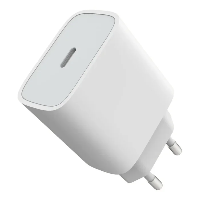 Adaptador para cargador rápido Power Delivery 20W USB-C blanco