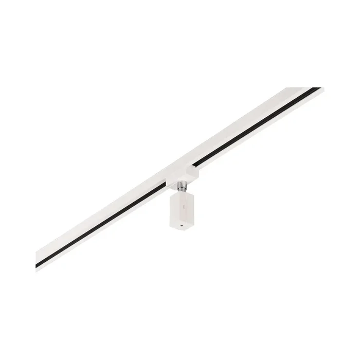 Adaptador para carril DUOline, blanco mate