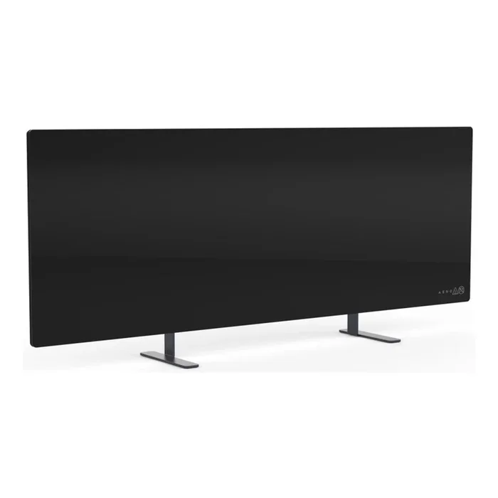 AENO – Panel infrarrojo eléctrico inteligente 700W Temporizador/termostato IP44 Wi-fi negro