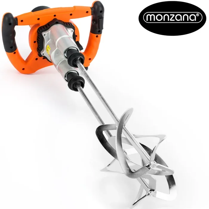 Agitador profesional doble para pintura y mortero 1800W