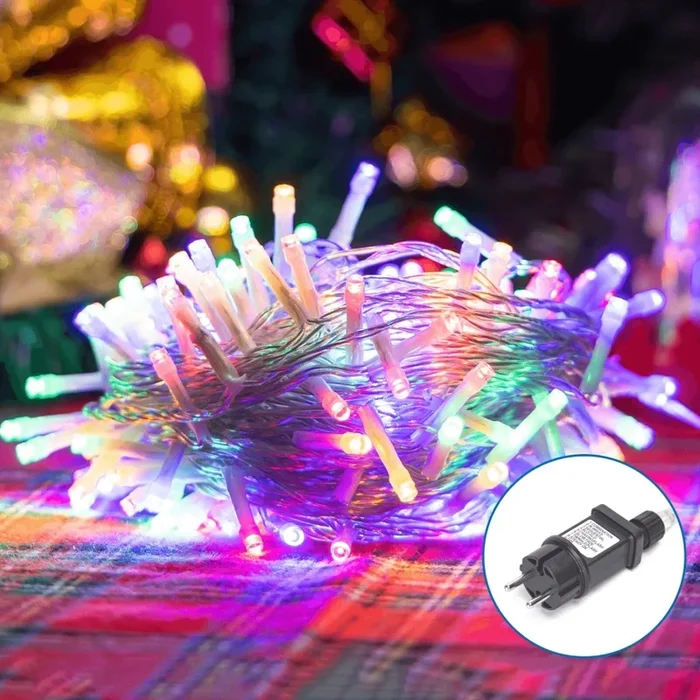 Aigostar – Cadena LED navideña exterior 200xLED/8 funciones 23m IP44 multicolor