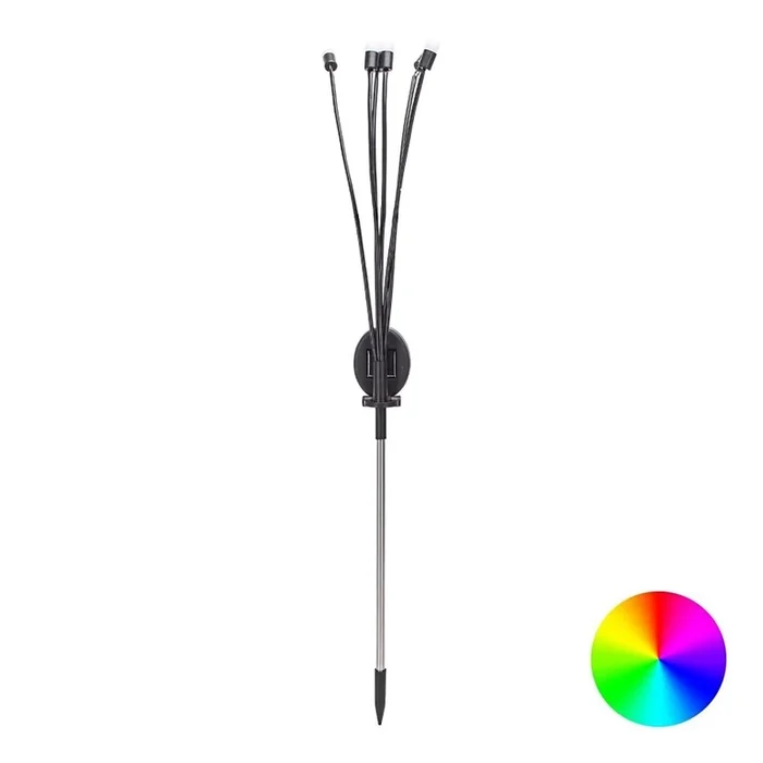 Aigostar – LED RGB Solar decorativo lámpara LED/0,04W/1,2V 68,5cm IP44