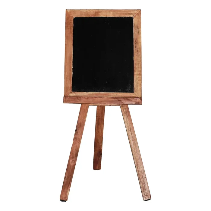 Akviran Pizarra, de Madera de Mahogany, en color Natural, de 59x54x120cm – Lastdeco