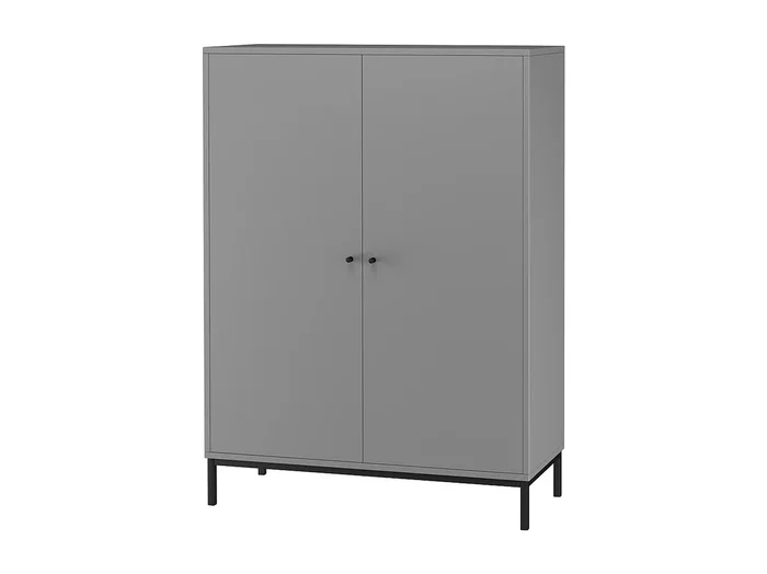 Alacena con 2 puertas en aglomerado gris