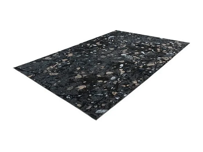 Alfombra 170x120cm, diseño G308A en color azul petróleo – Confort y elegancia para su interior.