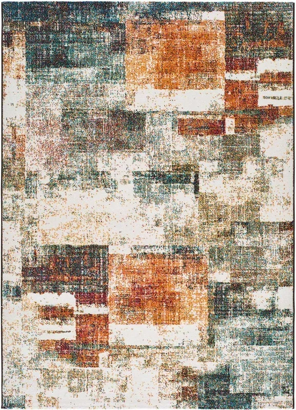 Alfombra abstracta multicolor PANDORA, 80×150 cm – ATTICGO