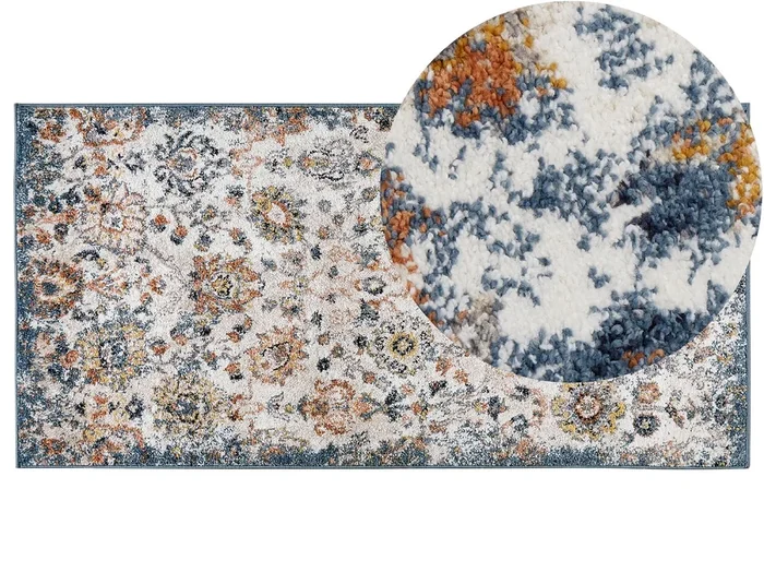 Alfombra AKORI Multicolor 80 x 150 cm