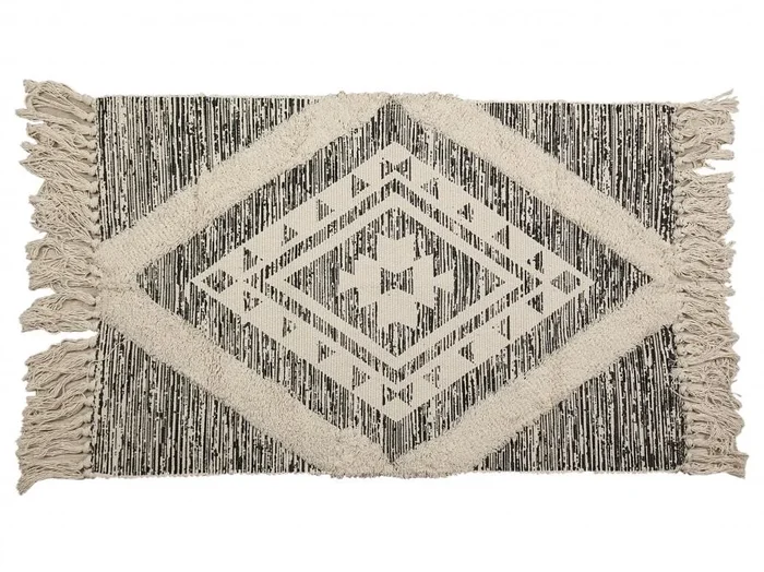 Alfombra Algodón/poliester C/flecos