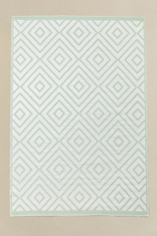 Alfombra de Exterior (271×182 cm) Neya Celadón – SKLUM