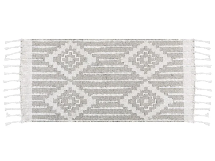 Alfombra de exterior TABIAT Gris 80 x 150 cm