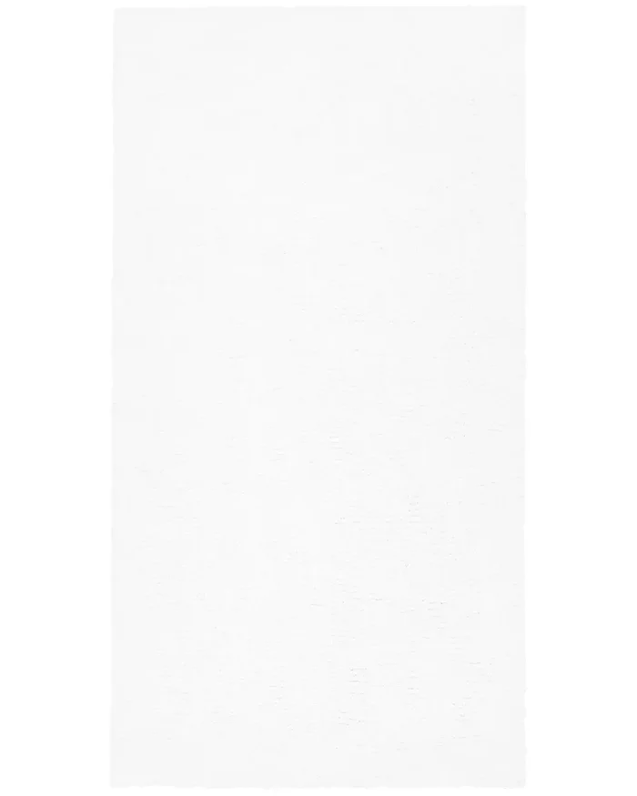 Alfombra de pelo largo DEMRE Blanco 80 x 150 cm