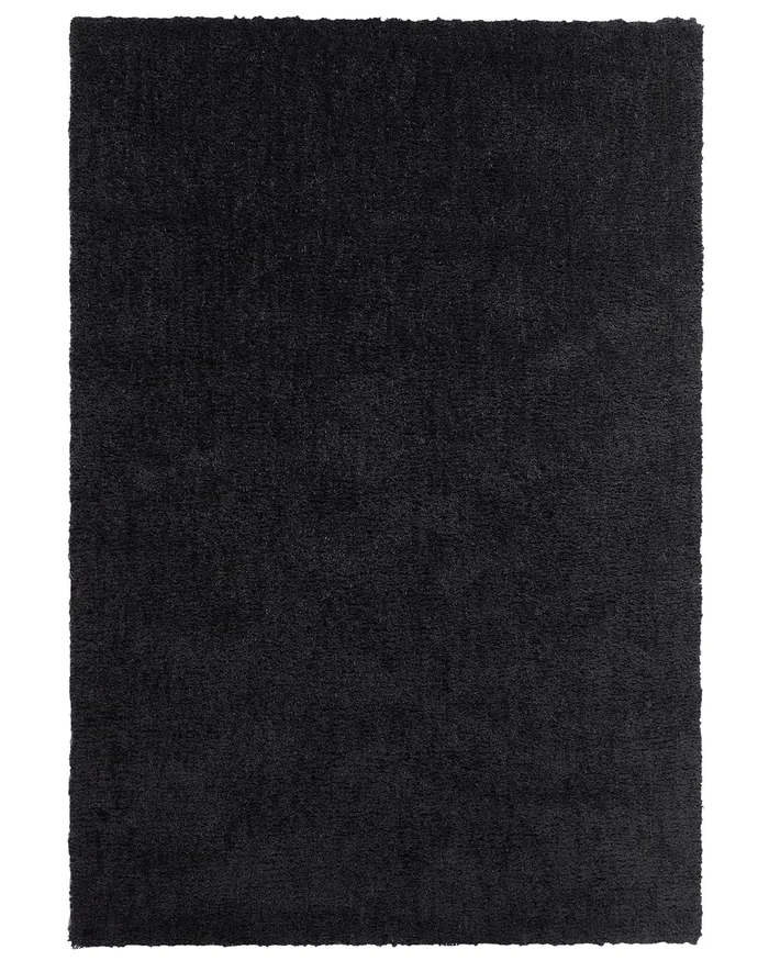 Alfombra de pelo largo DEMRE Negro 140 x 200 cm