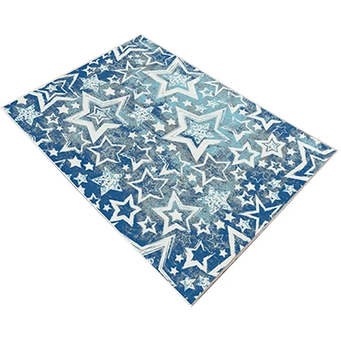 Alfombra De Poliester Estampada 100 X 150Cm