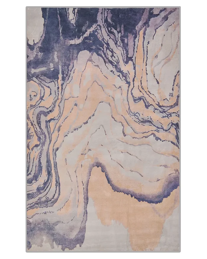 Alfombra GEBZE Azul 140 x 200 cm