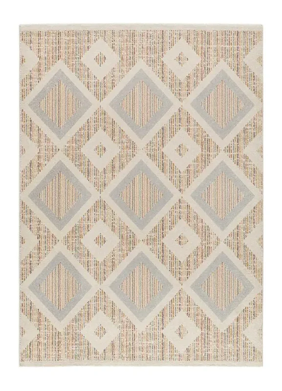 Alfombra geométrico multicolor SIROCO, 160×230 cm – ATTICGO