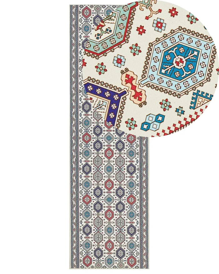 Alfombra HACILAR Multicolor 60 x 200 cm