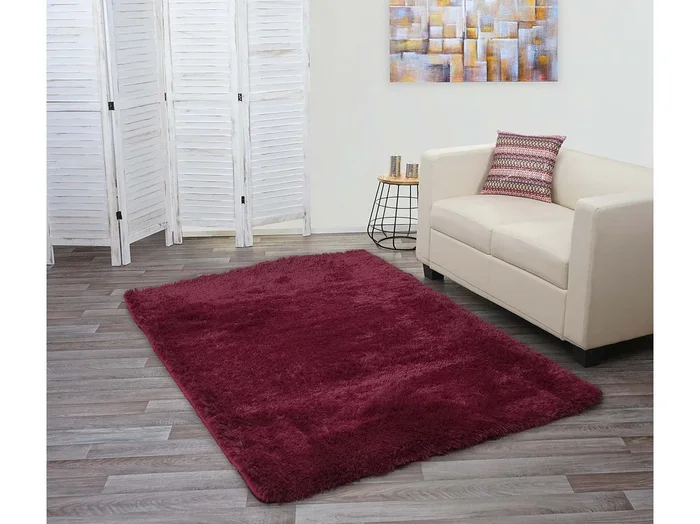 Alfombra MCW-F69, rojo vino