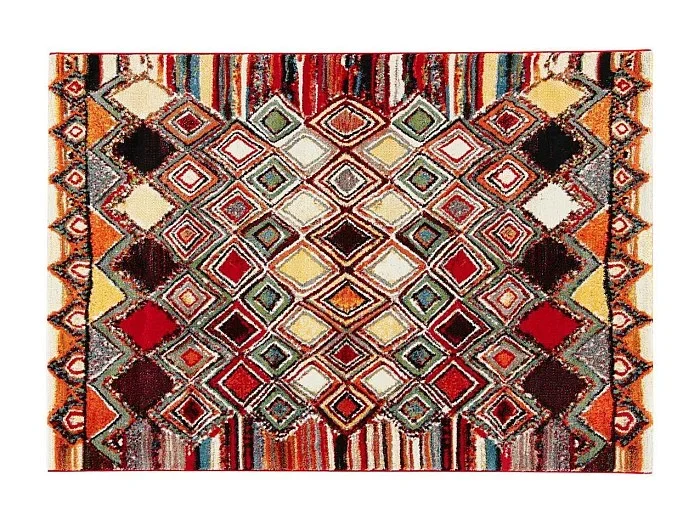 Alfombra motivos multicolor 160 x 230 cm HOLI