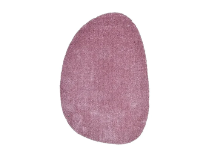 Alfombra Shaggy tejida a mano 80×120 cm Rosa Cozy