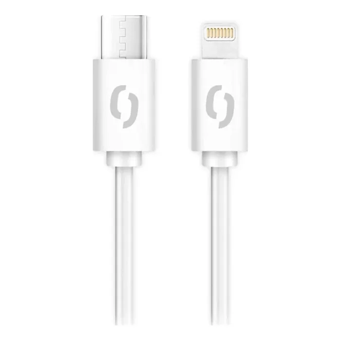 Aligator DATKP57 – cable USB USB-C a Lightning, 30 W Power Delivery (PD), 0,5 m, blanco