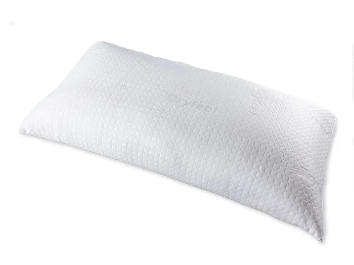 Almohada de espuma viscoelástica HÄUSBED Sistema antiácaros y antibacteriano.