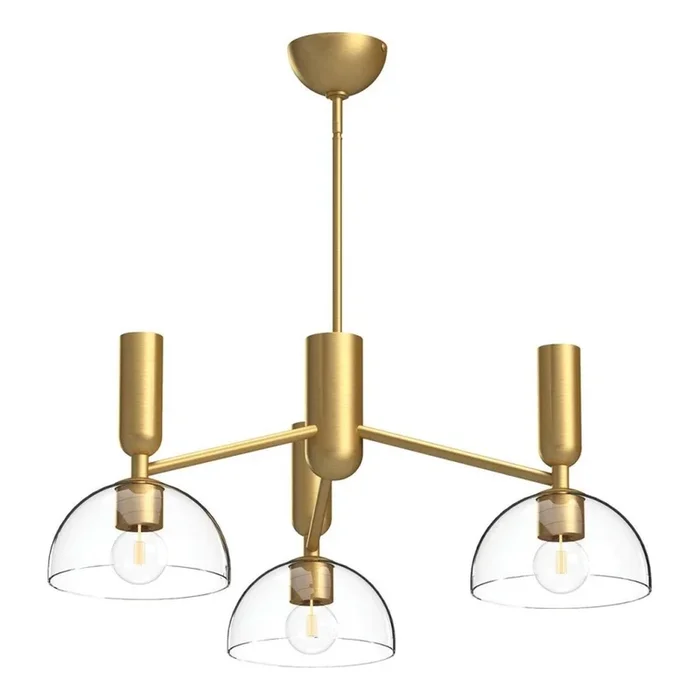 Alora Mood – Lámpara de araña JUDE 3xE27/60W/230V 96,8 cm latón