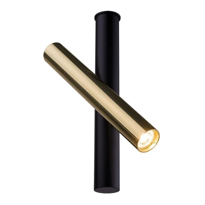 Amplex – Foco 1xGU10-MR11/15W/230V negro/latón