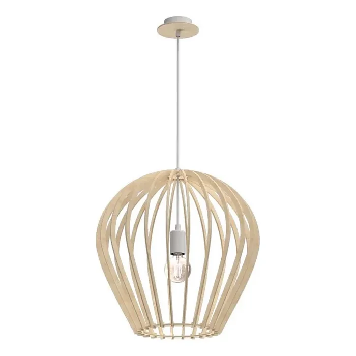 Amplex – Lámpara colgante con cable 1xE27/20W/230V beige