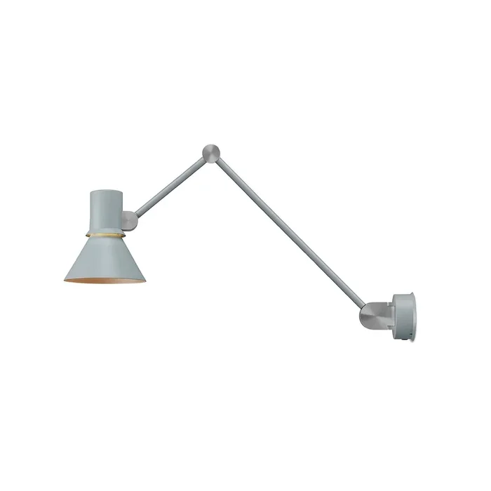 Anglepoise Type 80 W3 aplique, gris niebla