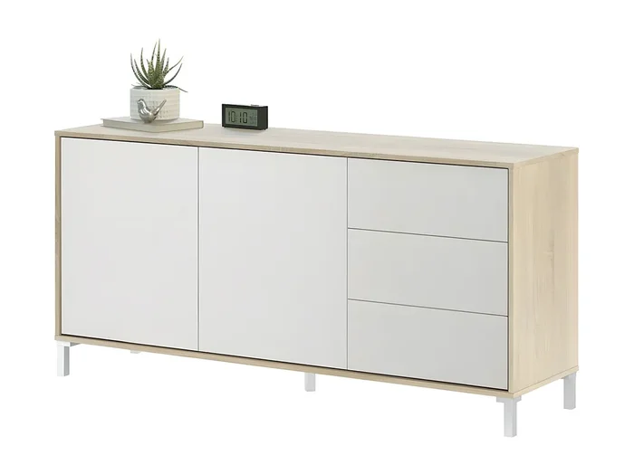 Aparador 2 puertas y 3 cajones – L154 cm – Brooklyn