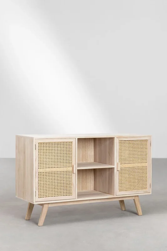 Aparador en Madera Ralik Design Madera Natural – SKLUM