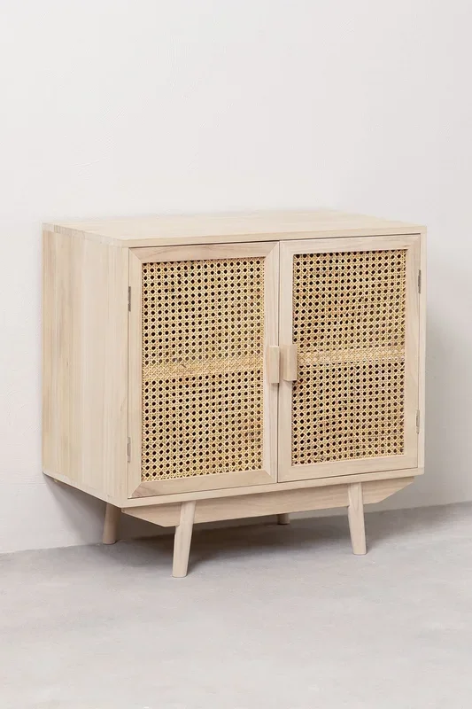 Aparador en Madera Ralik Marrón Madera Natural – SKLUM