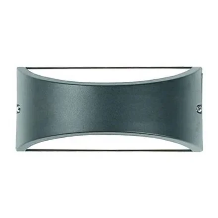 Aplique de exterior 1xE27/10W/230V IP54 gris