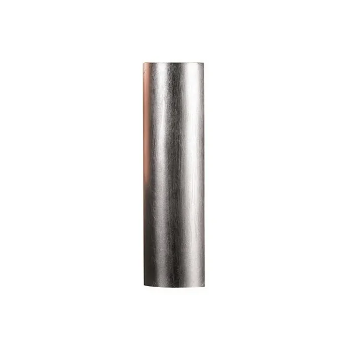Aplique de pared Capsula, plata, altura 75 cm