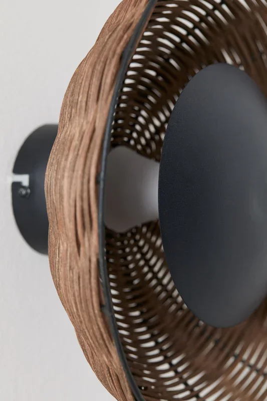 Aplique de Pared LED en Ratán Lutyen Natural – SKLUM