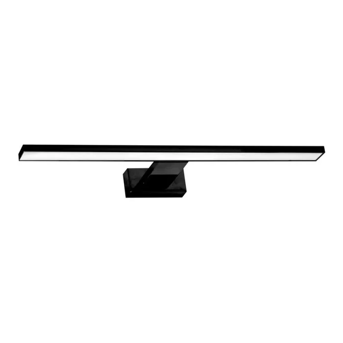 Aplique LED de pared para baño SHINE LED/7W/230V 30 cm IP44 negro