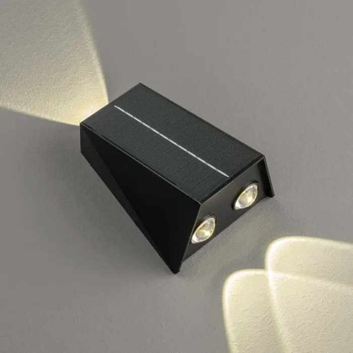 Aplique LED solar con sensor LED/2W/5V IP54 1300 mAh
