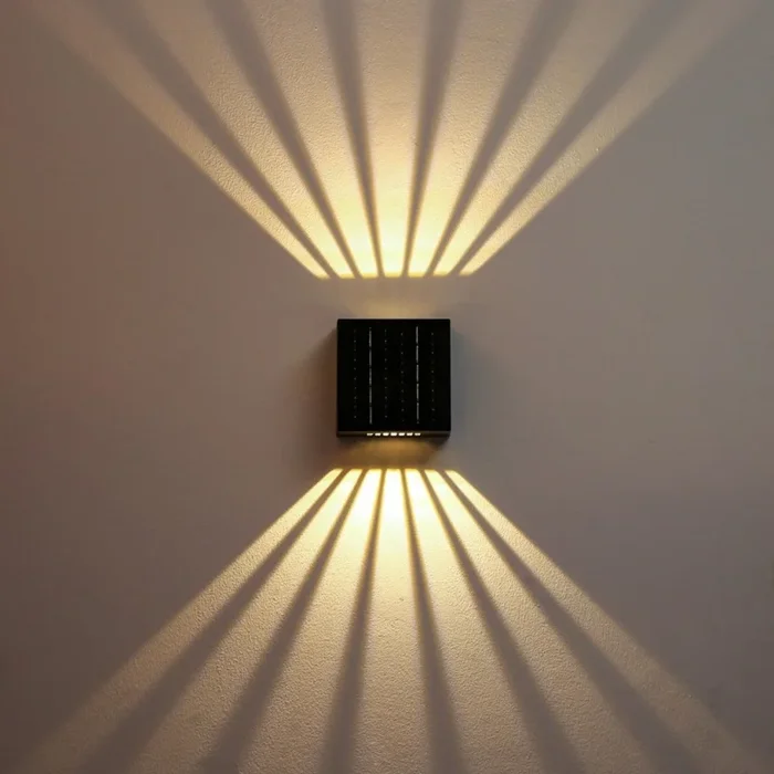 Aplique LED solar LED/2W/3,7V 4000K IP44 1300 mAh
