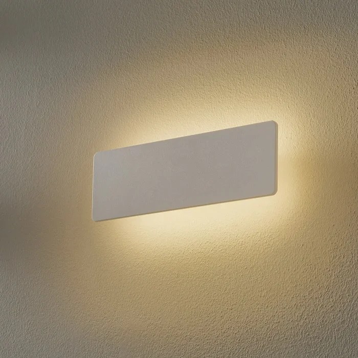 Aplique LED Zig Zag blanco, anchura 29 cm