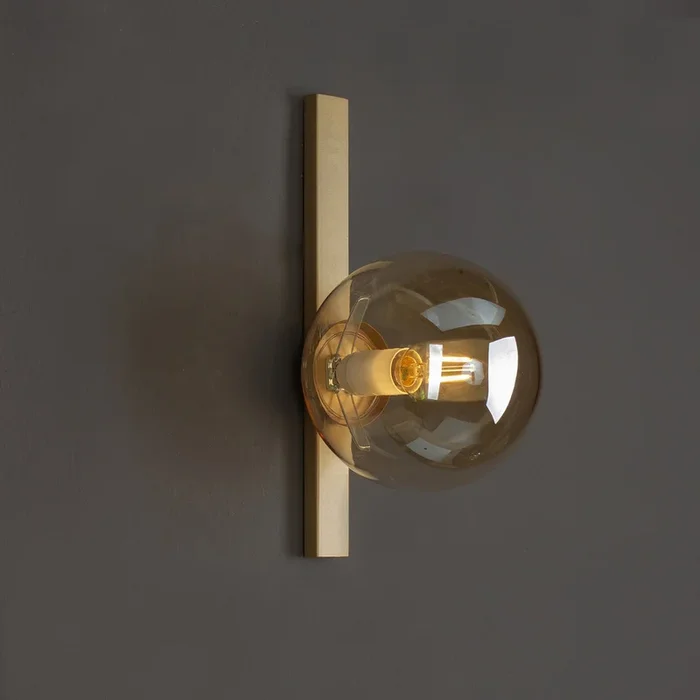 Aplique Pluto 1 luz, oro