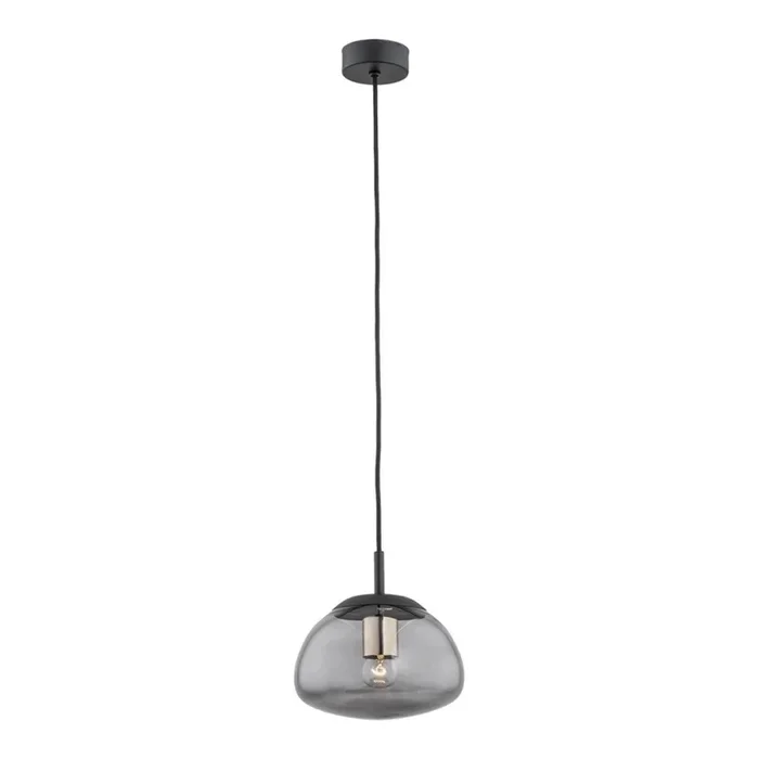 Argon 4333 – Lámpara colgante con cable TRINI 1xE27/15W/230V diámetro 20 cm negro