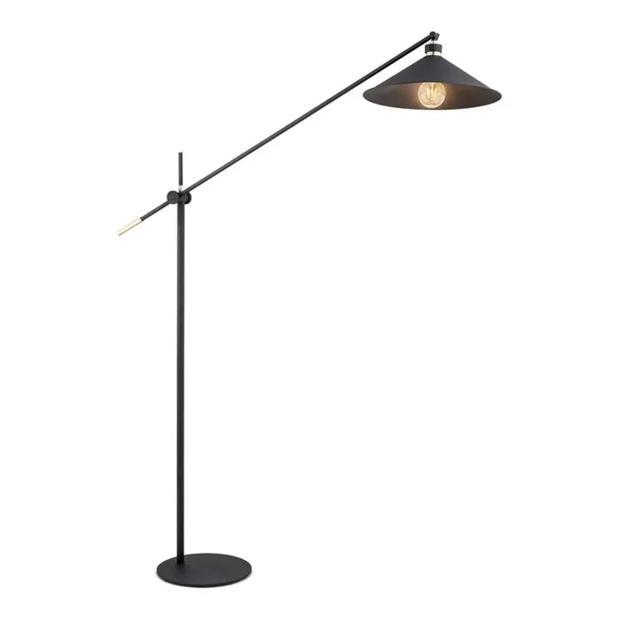 Argon 4732 – Lámpara de pie NASHVILLE 1xE27/15W/230V negro