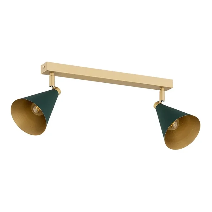 Argon 7148 – Foco LUCINDA 2xE14/7W/230V verde