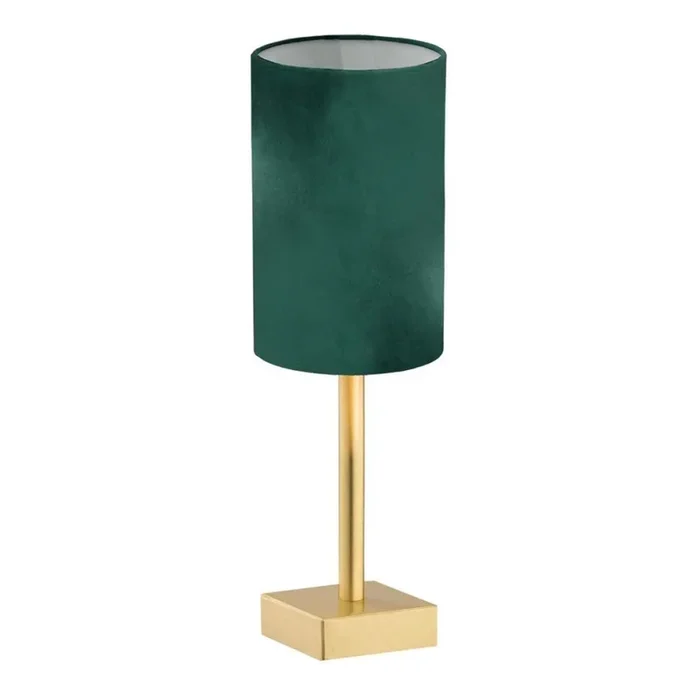 Argon 8108 – Lámpara de mesa ABRUZZO 1xE14/7W/230V latón/verde
