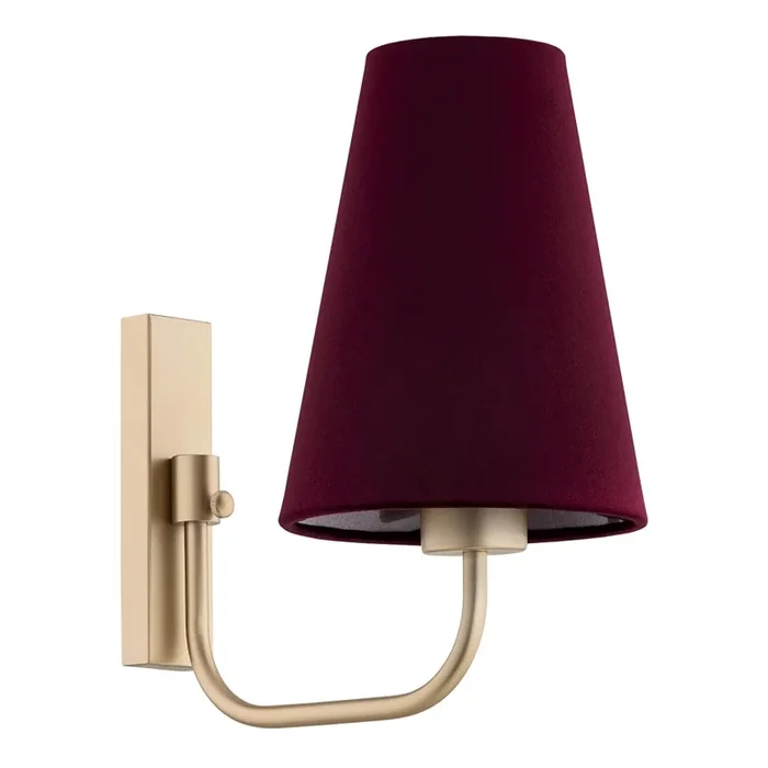Argon 8313 – Aplique SAFIANO 1xE27/15W/230V vínová