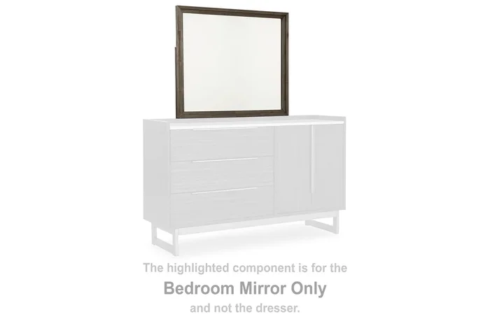 Arkenton Grayish Brown Bedroom Mirror