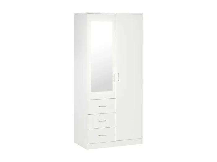 Armario blanco 80x50x180 cm HOMCOM
